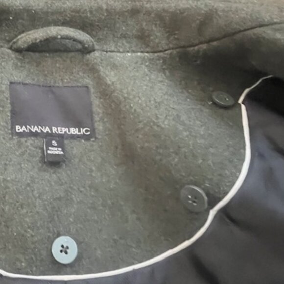 Banana Republix x Olivia Palermo Wool Peacoat Women's S - Picture 5 of 6